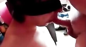 Verbal Chub Master Dominates Small Slave With Rough Blowjob
