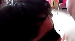 Verbal Chub Master Dominates Small Slave With Rough Blowjob