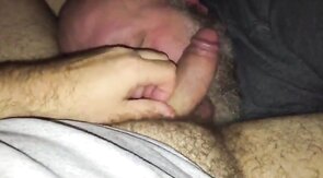 Hairy Guy Sucking My Cock - Amateur Bear Video