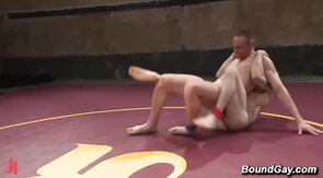 Rough Naked Wrestling Leads To Hard Anal