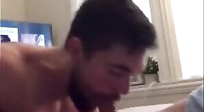 Hunk McHale's Massive Shaft Milked and Busted by a Blowjob Pro