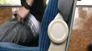 Twink Handjob in the Bus