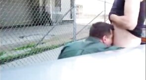 Outdoor Amateur Blowjob with a Handsome Man