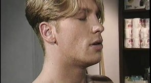 Dirty-minded buddies are enjoying their lunch break