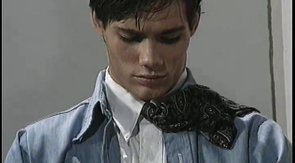 Angelic brunette is giving a perfect blowjob