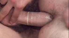 Good long-haired pal is blowing his boy's dick