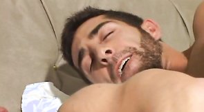 Two spicy males are enjoying nasty anal sex