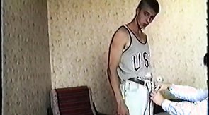 Sexy young man is getting his asshole fingered