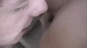 Rimjob and blowjob by a skillful young boyfriend