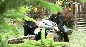 Cock-crazy cowboys are getting in the awesome 3some