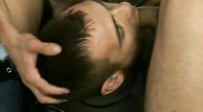 Good cowboy sex at the farm with three hunks