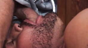 Lustful masseur is giving his client a good head