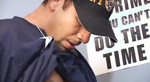 Three sexy pals are swallowing each other's dicks