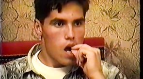 Cute amateur boyfriend is peeing on the cam