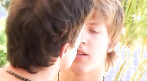 Perfect anal intercourse of two skinny young boys