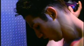 Jock is riding on a hard boner of a muscled hunk