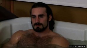 Hardcore performer gives his lover a good rimjob