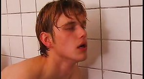 Two active boyfriends with hard dicks are enjoying anal fuck