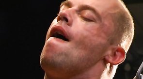 Amazing butt stretch in the hardcore style