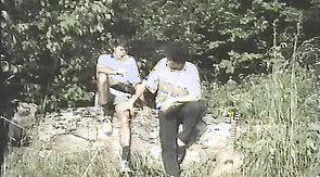 Tanned twink anally nicely pounded from behind