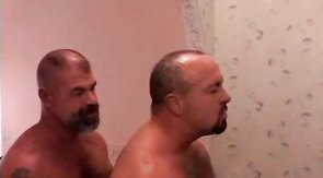 Brutal dads fucks hard in the doggy style pose