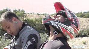 BROMO hunks are having a gorgeous outdoor sex