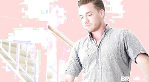 Dick-loving bearded BROMO lover gives a head