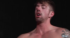 Workout partners are having anal sex in the locker room