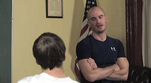 Student gives a deepthroat for a lustful teacher