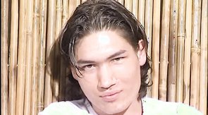 Passionate boyfriend with tight anus is playing with a boner