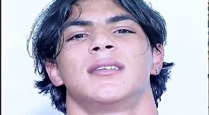 Passionate lover with hard cock fucks his anus