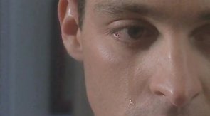 Tattooed lover is jerking his boyfriend's boner