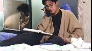 Angelic Asian soloist is cumming a messy load