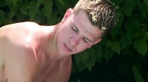 Seduced boyfriend is getting impaled in the missionary pose