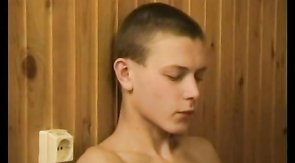 Skinny cocksucker gets hardly fucked in doggy style