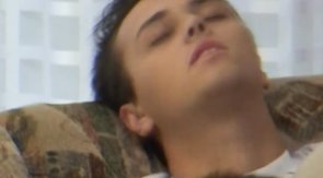 Amateur lad rides his lover's dick in cowboy pose