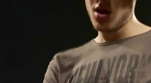 Punk is swallowing fresh sperm and urine