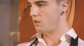 Soloing office workers cums a massive load