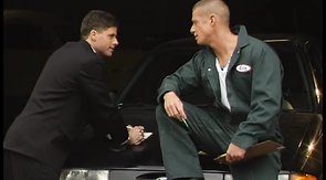 Seduced lover gives a perfect deep blowjob