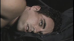 Dark room fucking session with two hung hunks