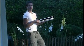 Brutal banging with four sexed-up gay beauties