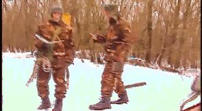 Army dudes enjoy blowjobs and hardcore fucking