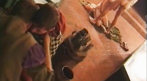 Dark-haired dudes enjoy blowjobs and then some