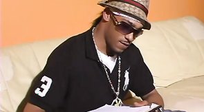 Black dudes kissing and sucking cocks on a couch