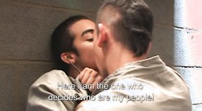 Mexican inmates making out in their free time