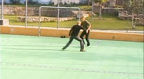 Two young soccer players sucking cocks after the game