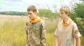Boy scout twinks and their outdoors seduction