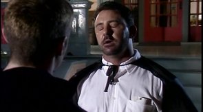 Handcuffed dude gets a nice blowjob on cam