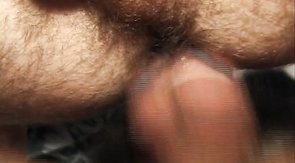 Hung guy jerking off in the forest, watching