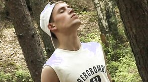 Hairy cock dude enjoys face-fucking his naughty BF